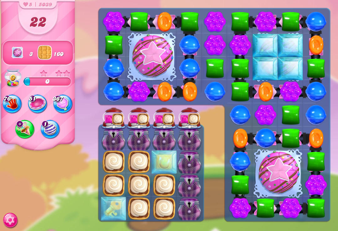 Candy Crush Saga level 5039