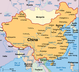 Political Map of China