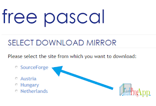 select download mirror free pascal