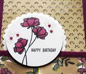 Heart's Delight Cards, Love What You Do, Happy Birthday, Stampin' Up!