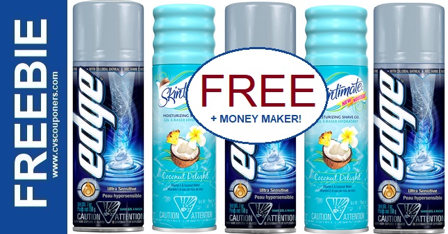 FREE + Money Maker Edge Shave Gel at CVS 10-11-10-17