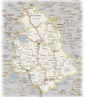 Mappa di Umbria Regionale