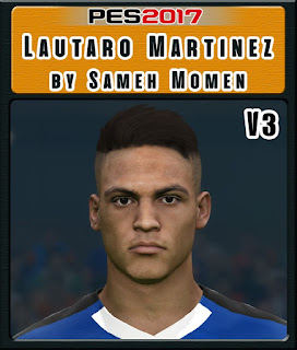 PES 2017 Faces Lautaro Martinez by Sameh Momen