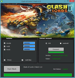 Clash of Lords 2 cheats & hack