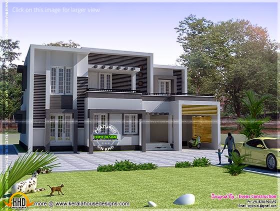 Modern house Thrissur