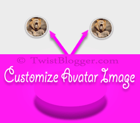 Customize comment avatar image in blogger