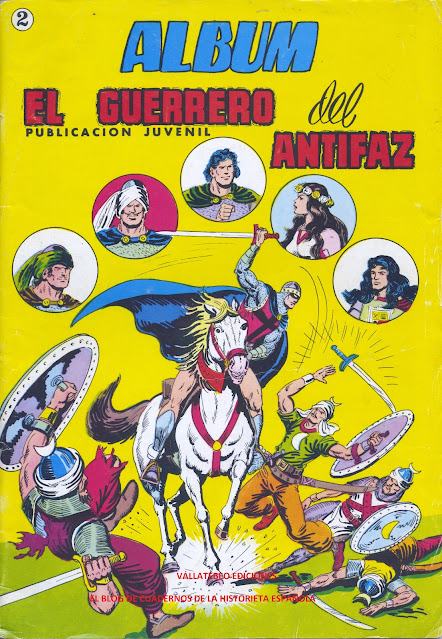 Álbum Guerrero del Antifaz 2. Valenciana, 1981