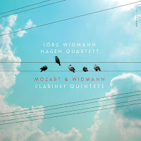 New Album Releases: MOZART & WIDMANN - CLARINET QUINTETS (Jorg Widmann & Hagen Quartett)