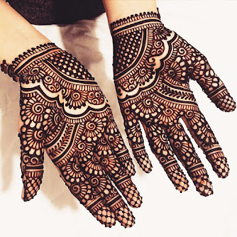 best traditional mehendi design