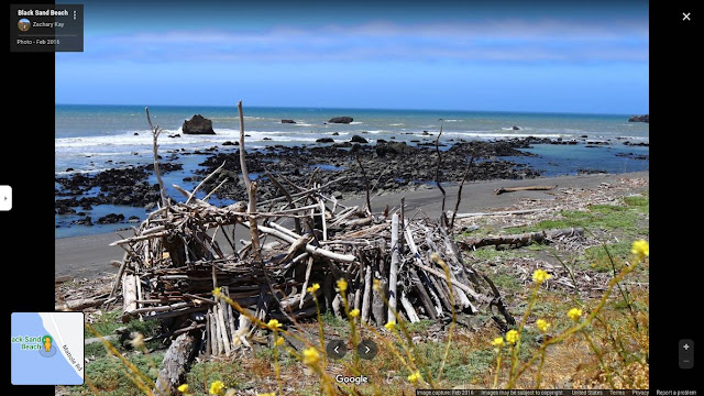 Driftwood House on Lost Coast in Humboldt County CA.j