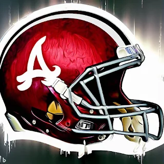 Alabama Crimson Tide Concept Football Helmet Designs