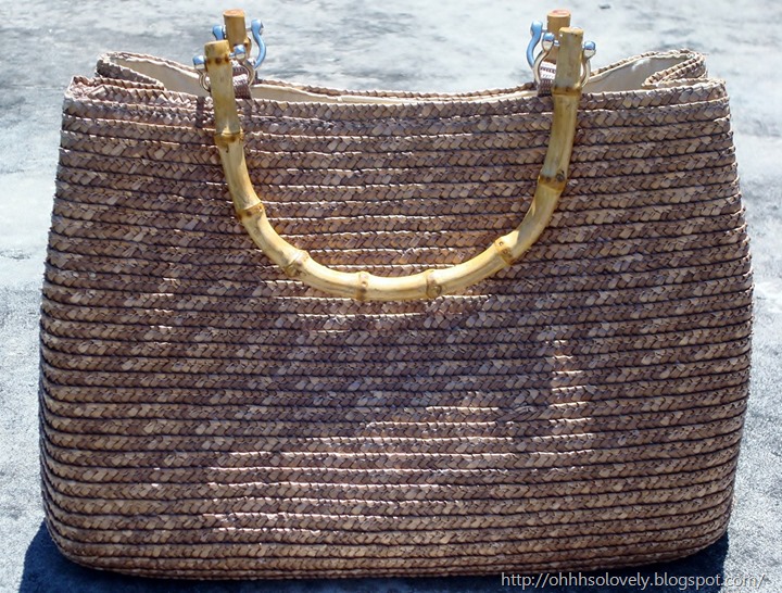 straw purse