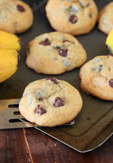 Baking Banana Chocolate Chip Cookies image