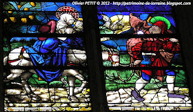 VEZELISE (54) - L'église Saint-Côme et Saint-Damien (Les Vitraux)