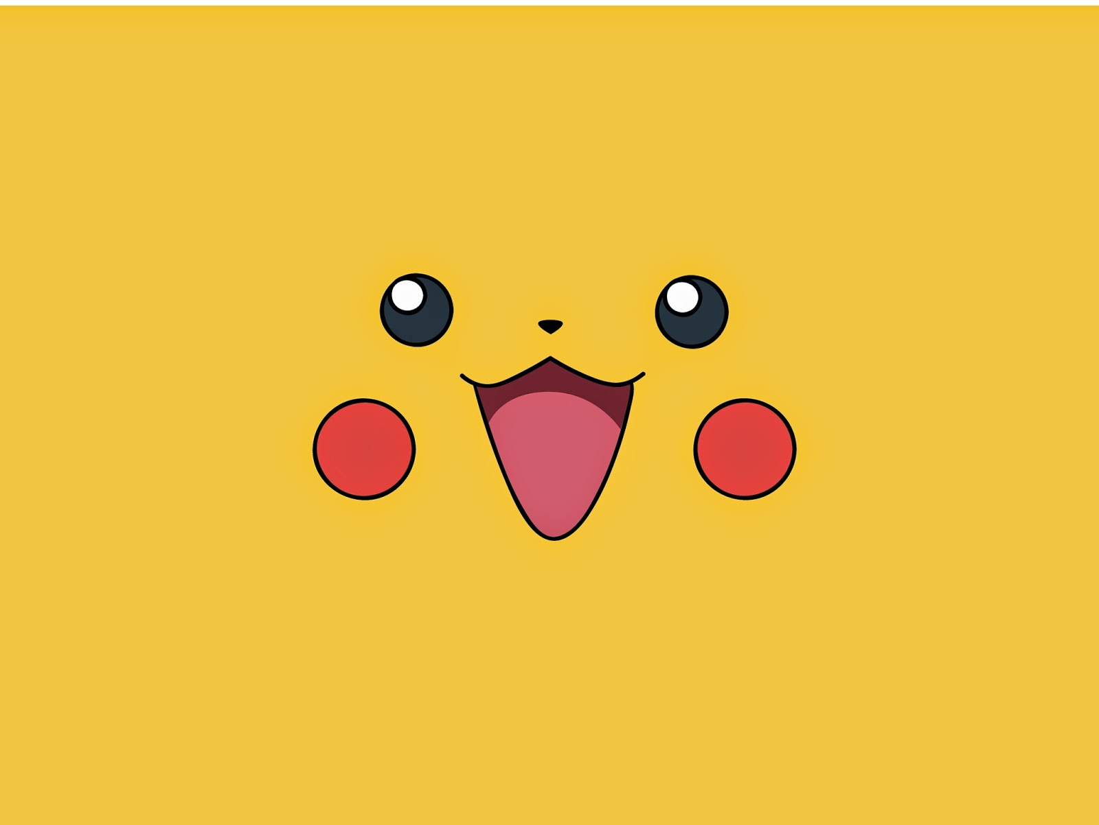 Pikachu Face Wallpaper