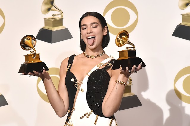 Dua Lipa ganha dois Grammy's 