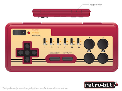Retro-Bit Mando inalámbrico NES y SNES