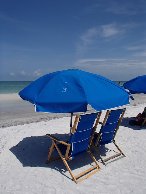 Caladesi Island rental chairs