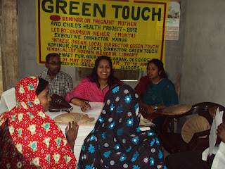 GREEN TOUCH (Seminar on pregnant mother and child's health project - 2012)