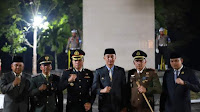Pj Bupati Muaro Jambi Hadiri Apel Kehormatan dan Malam Renungan Suci Dalam Rangka HUT RI ke 78