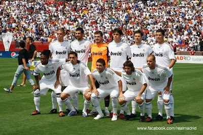 2010 Real Madrid Football Team Wallpaper