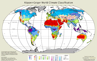 World Climate on Map Of The Week Map Of The Week World Climate Zones