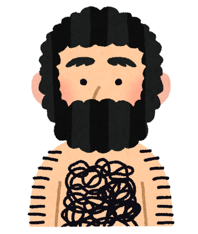 毛深い人のイラスト かわいいフリー素材集 いらすとや 毛深い人のイラスト かわいいフリー素材集 いらすとや