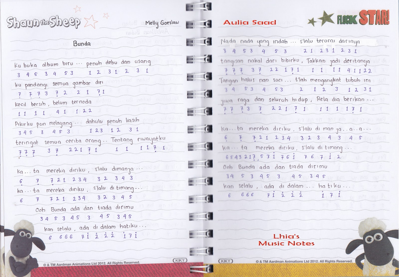 Not Angka Melly Goeslaw Bunda Aulia s World Not Angka Melly Goeslaw Bunda Aulia s World