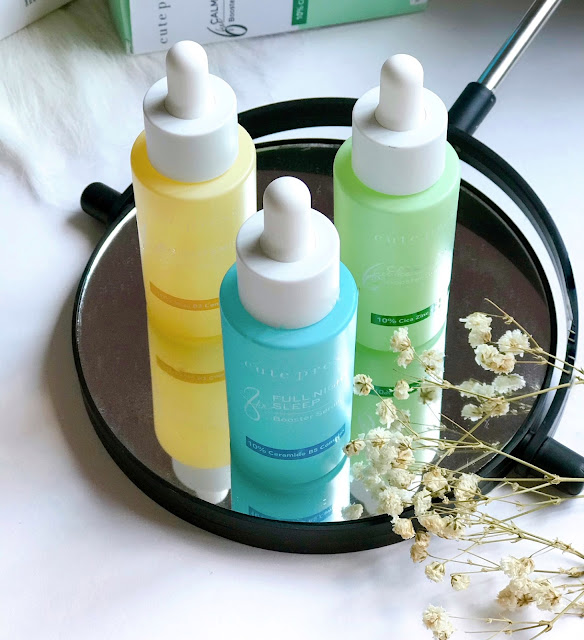 Cute Press Booster Serums ( Full Night Sleep, Brightening, Calming Cica )