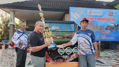Lomba Mancing Jeep Willys Cup 2023 ,Team Labi-Labi Palangkaraya Sabet Hadiah Utama
