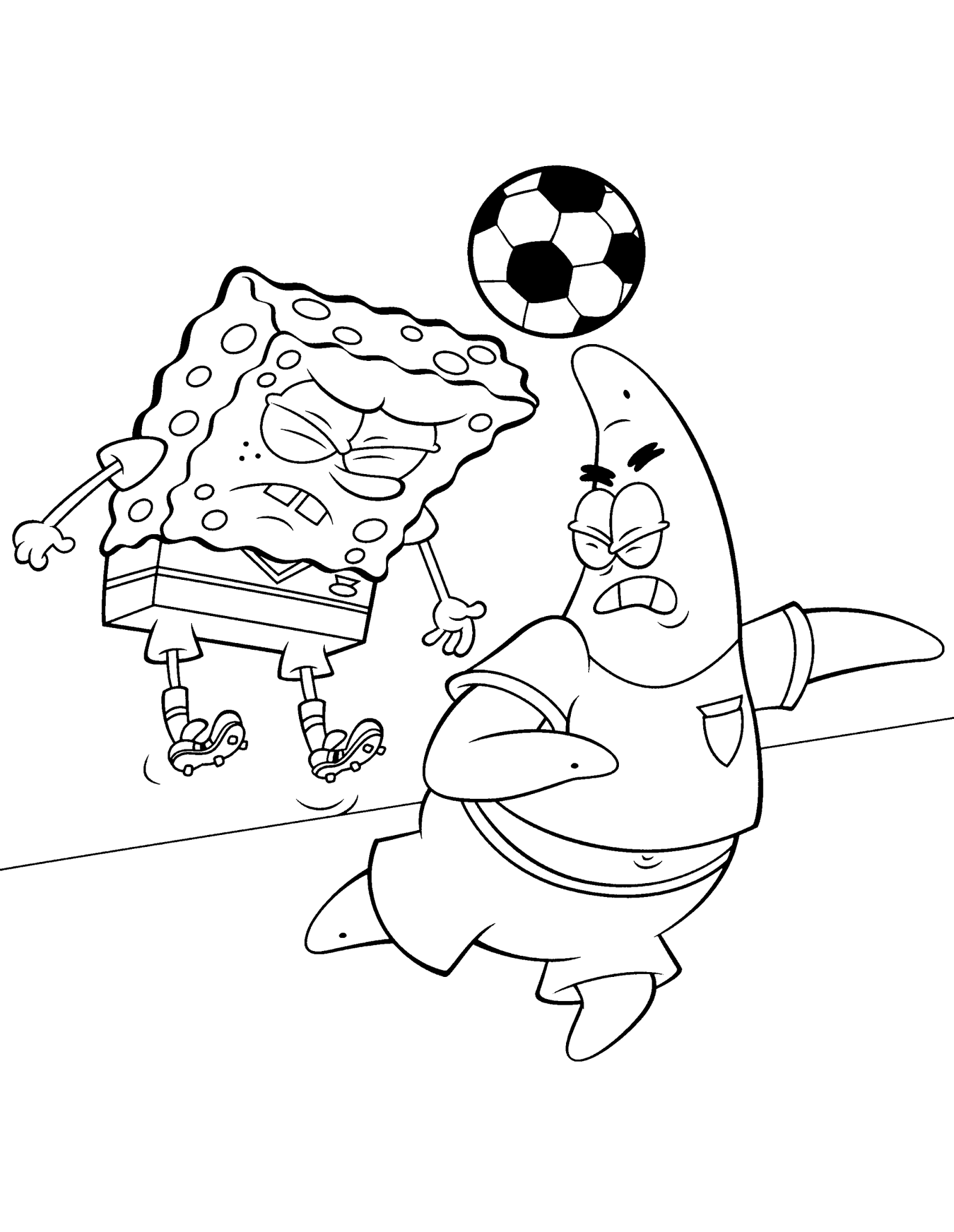 12 funny SpongeBob coloring pages | Free printable