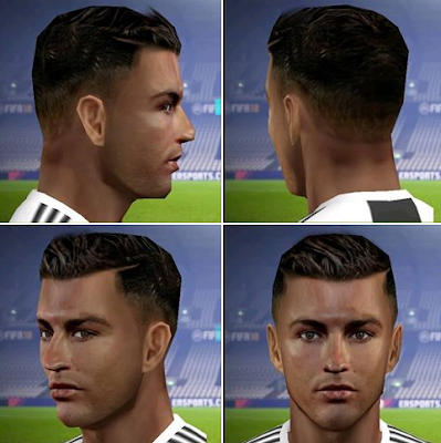 Hair & Face Ronaldo (Chelito v4)