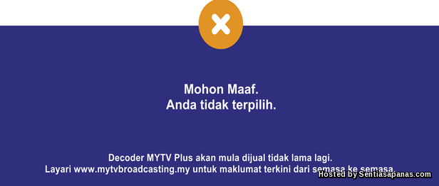 Panduan Semakan Online Nama Penerima Percuma Dekoder MYTV 