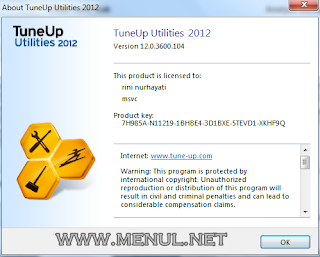 TuneUp Utilities 2012 12.0.3600.104 Final + Keygen Full Version