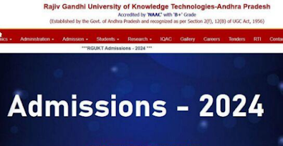 AP IIIT Admissions 2024 : Admissions in AP TripleITs - General Counseling list will released on 11th of this month AP IIIT Admissions 2024 : ఏపీ ట్రిపుల్‌ఐటీల్లో ప్రవేశాలు - ఈనెల 11న జనరల్‌ కౌన్సెలింగ్‌ జాబితా విడుదల.