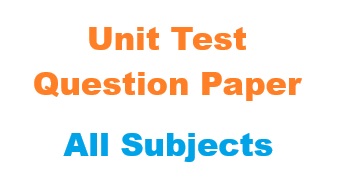 10th std Social Science Unit  Test June 2025 Question Paper English Medium Pdf Download