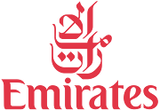 Emirates Airline is the largest airline in the Middle East. (px emirates logo)