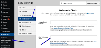 Add site to Bing Webmaster Tools