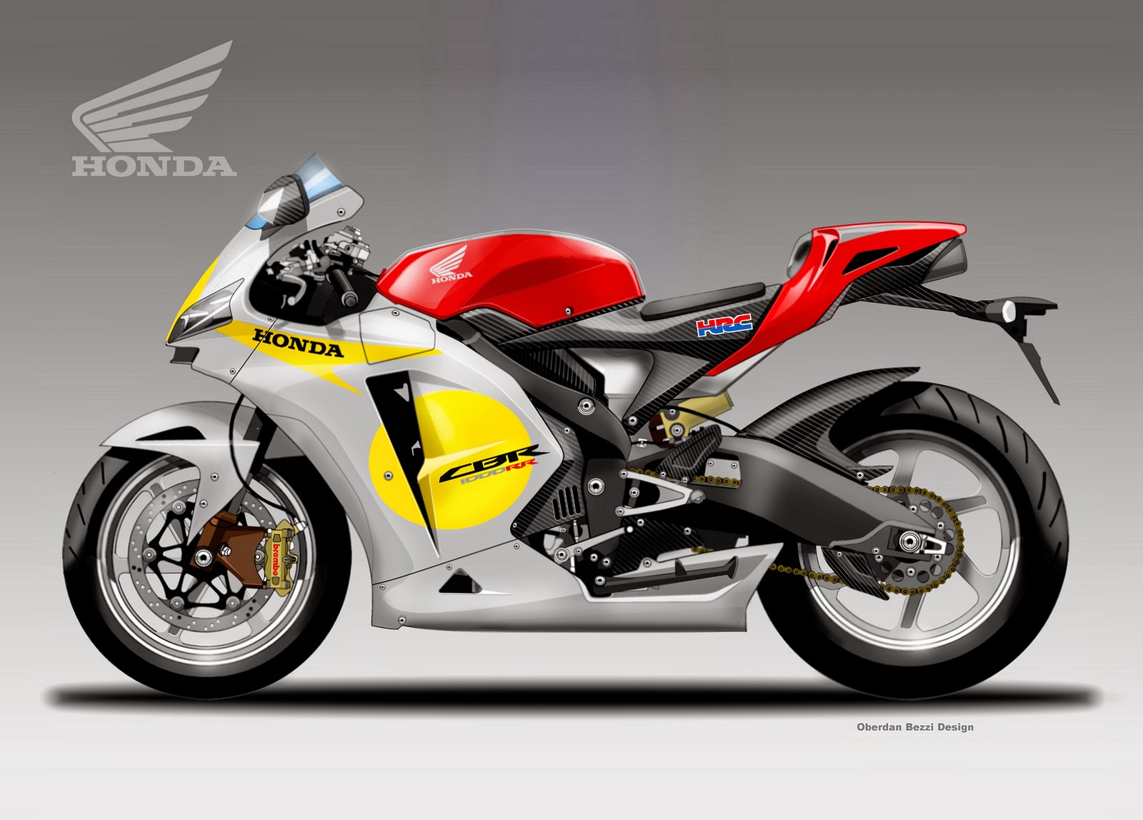 2014 honda cbr 600 Design Corner - Honda CBR Series by Oberdan Bezzi
