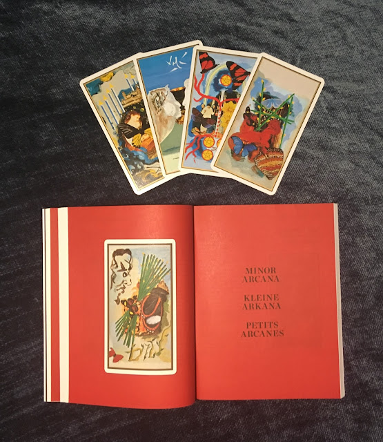 minor arcana tarot cards salvador dali deck divination magic