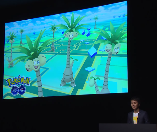 Pokémon Let's GO Alolan Exeggutor Kanto transfer announcement