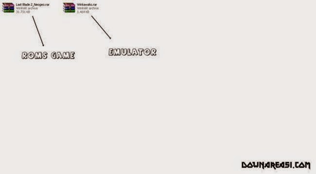 Extract File RAR Emulator dan File Game nya dengan Aplikasi WINRAR ...