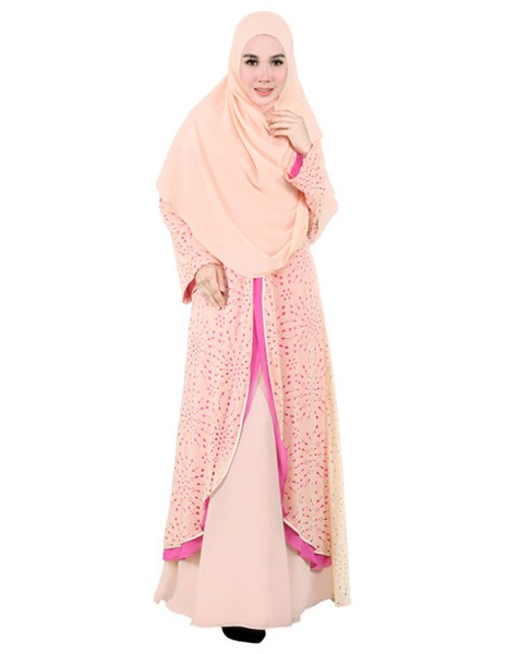 contoh desain model hijab syar i Pesta Terbaru