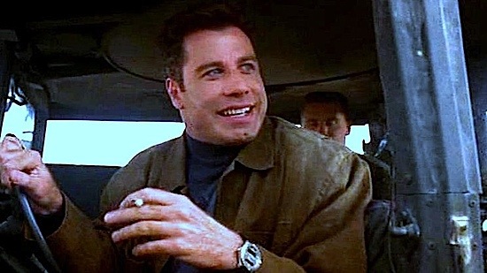 Breitling Aerospace on John Travolta in Broken Arrow