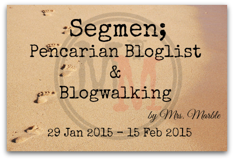  Segmen | Pencarian Bloglist oleh Mrs.Marble