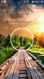 Blurone - Aplikasi Android untuk membuat Blur effect wallpaper