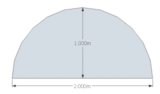 Membuat Garis Lengkung di Google SketchUp dengan Menggunakan Perintah Arc