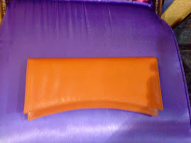 Bolso naranja de piel diseño Tiffany pvp 40€