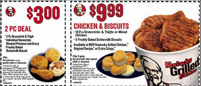 kfc coupons 2018