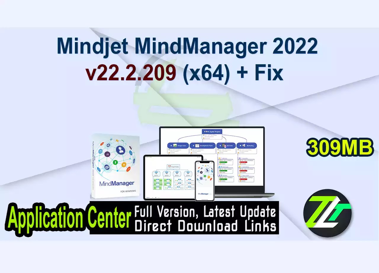 Mindjet MindManager 2022 v22.2.209 (x64) + Fix 